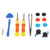 19pcs Repair Joystick Replacement Tool Kit Multifunction Gamepad Repair Tools for SW Game Controller