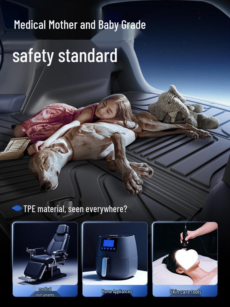 BYD Leopard 7 Titanium TPE Trunk Mat: Integrated Car Interior Modification Accessory