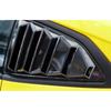 For Chevy Camaro 2016 2017 2018     Car Rear Side Vent Window Quarter Scoop Louver Shutter Cover Trim ABS