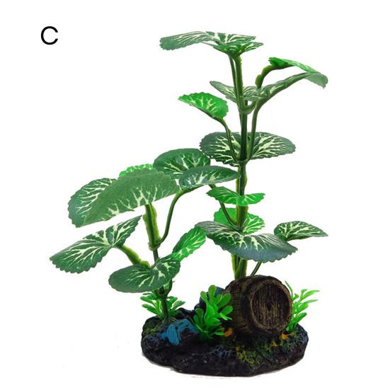 Fish Tank Green Plants Simulated Water Plants Aquarium Landscaping Ornament Realistic Fish Tank Plastic Seaweed for DIY Fish Tank Decor