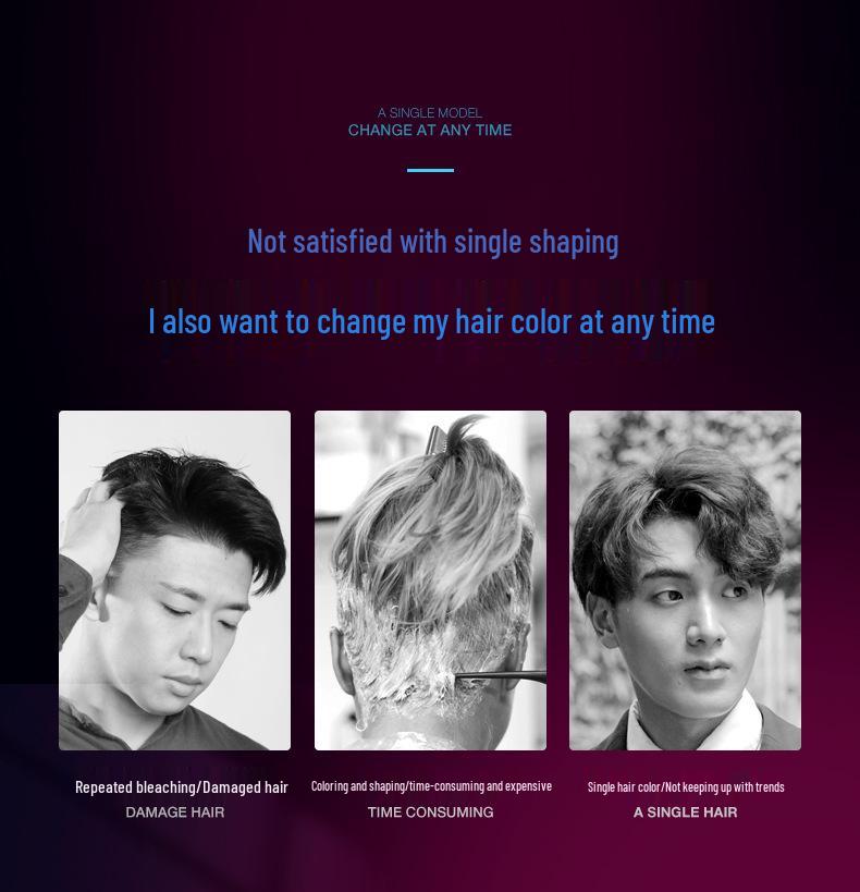 Heiß verkaufende graue Haarwachs-Knete für das Styling von Männern