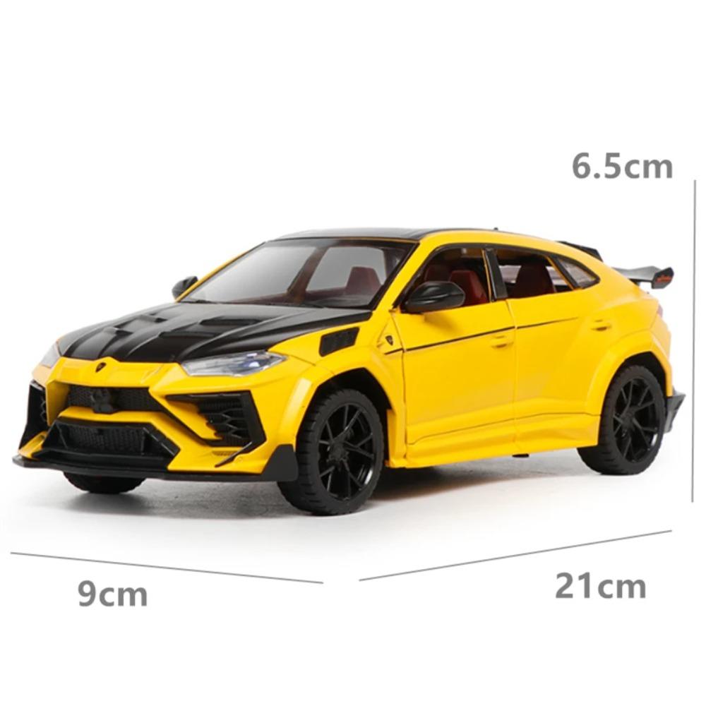 1/24 Lamborghini URUS внедорожник сплав модифицированная модель спортивного автомобиля литой металл внедорожник модель симуляция звук и свет детская игрушка подарок