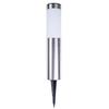 Solar Stainless Steel 3-LED Modern Waterproof Outdoor Garden Lamp