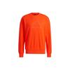 adidas Sweatshirts Men's Orange Red Crew Neck Moderate Regular H40193