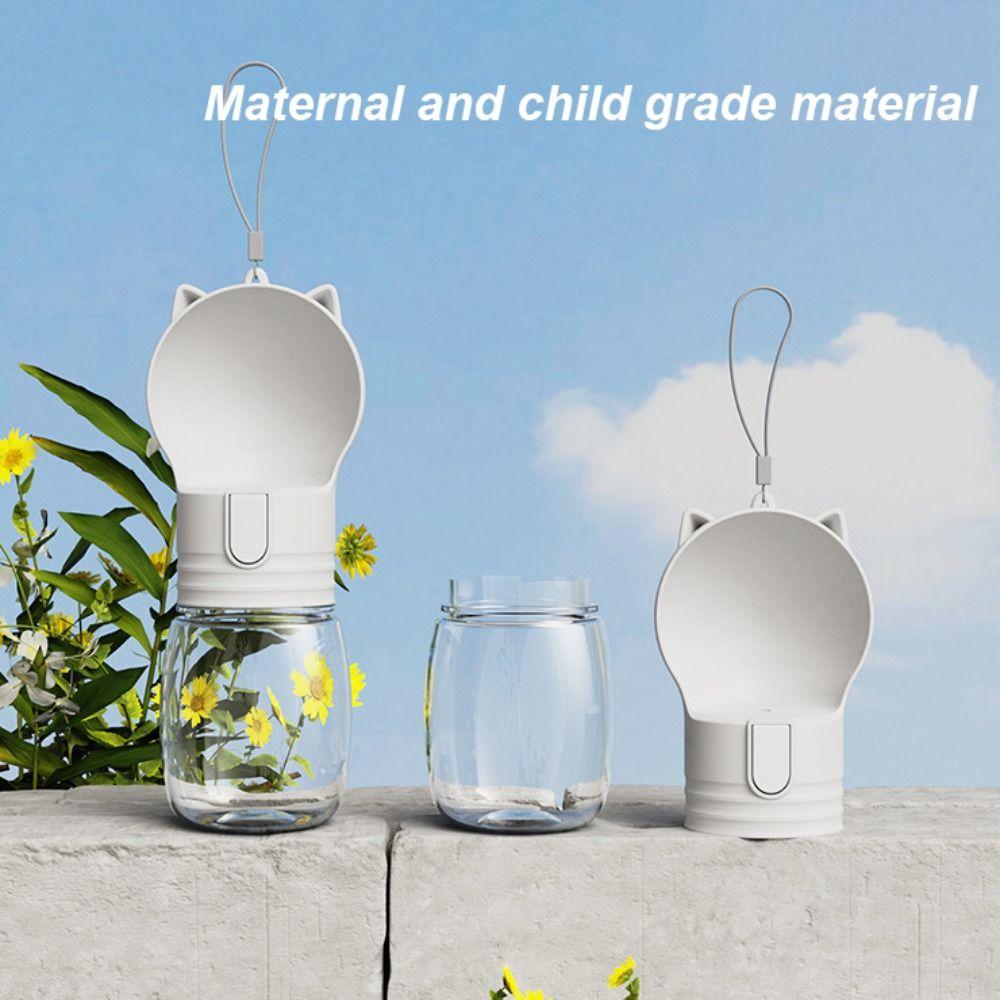 Outdoor Puppy Drinking Bowl 350/550ml Pet Accompanying Cup Practical Dog Water Bottle  Dog