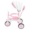 Baby Tricycle with   Parents Push Handle Music Light Folding Canopy Toddler Kids Trike for 18 Month to 5 Years Boys Girls