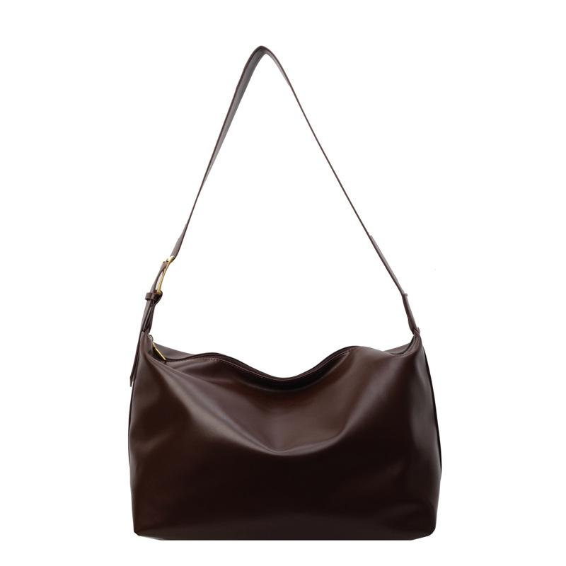 Korean Version of the Versatile Bag Simple Style Simple Fashion Shoulder Bag 2025 New Large-capacity Cross-body Shoulder Bag