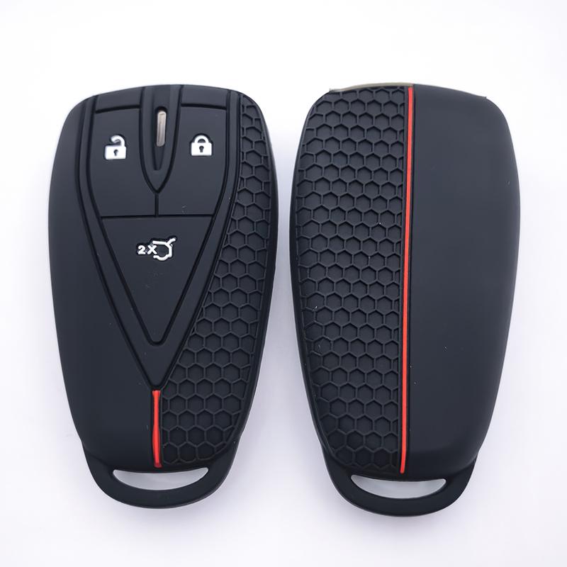 Silicone Car Key Case Cover For Changan Cs35Plus Cs35 Plus Cs55 Plus Cs75 Plus Eado Uni-T Uni K Oushang X5 X7 Ev Key Chain