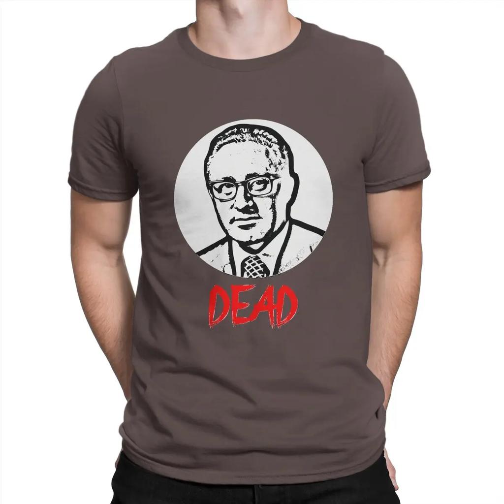 Hipster Henry Kissinger Dead T-Shirt Round Neck Cotton T Shirt Henry Alfred Kissinger Short Sleeve Tee Shirt Printed Unisex