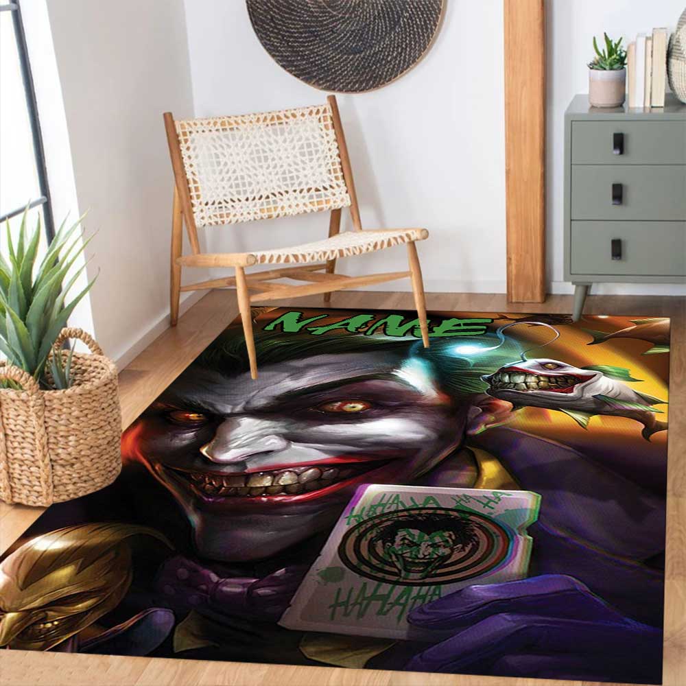 Warnermedia (18) Customize your name rug, office chair cushion, home bedroom living room gift.