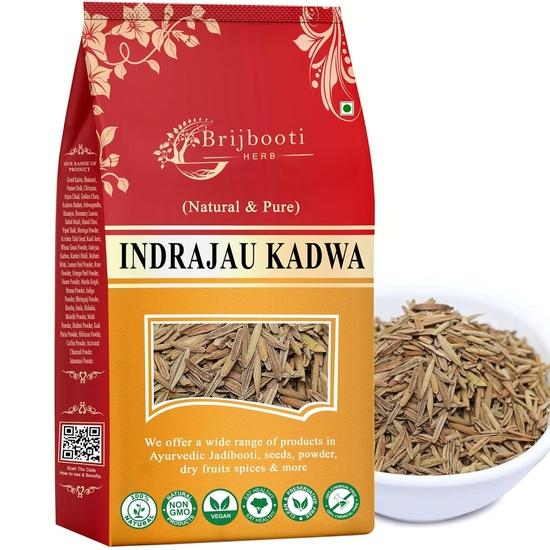 BIRJU MAHAVIR Indrajau Kadwa - Holarrhena Pubescens 400 gram, Natural (BMKB-21)