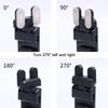 Okuma Usb Kitap Işıkları Taşınabilir Kitap Klipsi Gece Işıkları Led Şarjlı Kısılabilir Yatak Odası Göz Koruma Klipsi 360° Döndürülebilir Led Kitap Lambaları