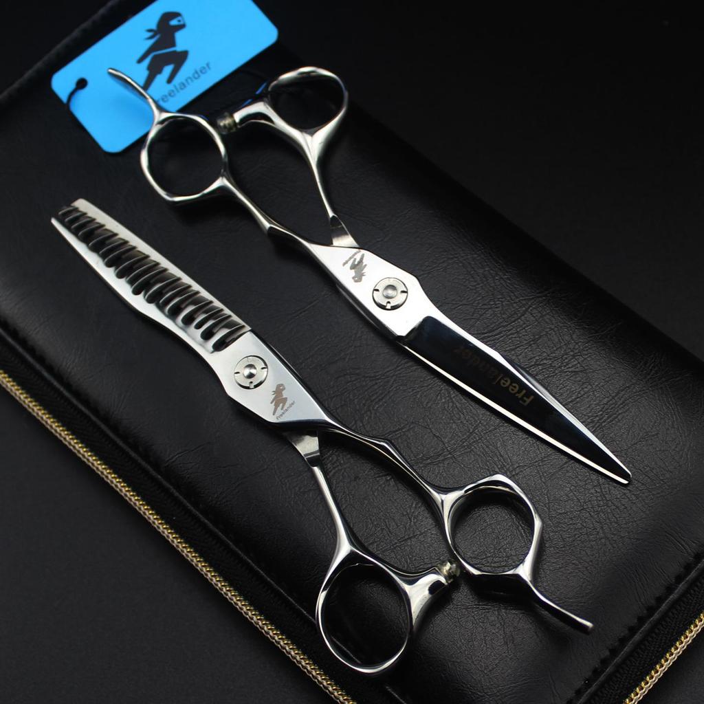 6.0-inch XGL-14 Hairdressing Barber Straight & Thinning Scissors