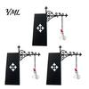 Indoor Outdoor Seasonal Decor Decorative Ghost Pendant, Iron Bracket Bookshelf Decor, Halloween And Entryway Hanger Christmas Wall for Home