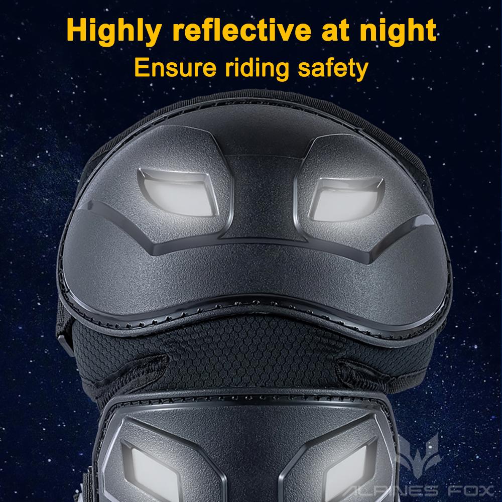 VEMAR 4PCS Motocross Knee Pads Moto Protection Riding Elbow Guard Motorcycle Motorbike Off-road Racing MTB Knee Pads New