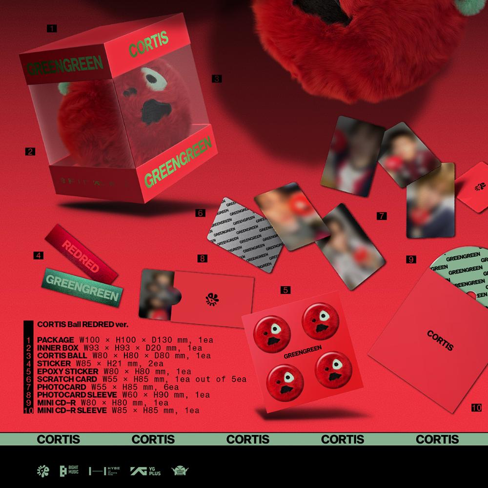(VORBESTELLEN) CORTIS - GREENGREEN / Das 2. EP-Album (CORTIS Ball ver.)