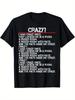 Fou J'étais Fou Une Fois Mème Fou ? J'étais fou une fois T-shirt drôle
