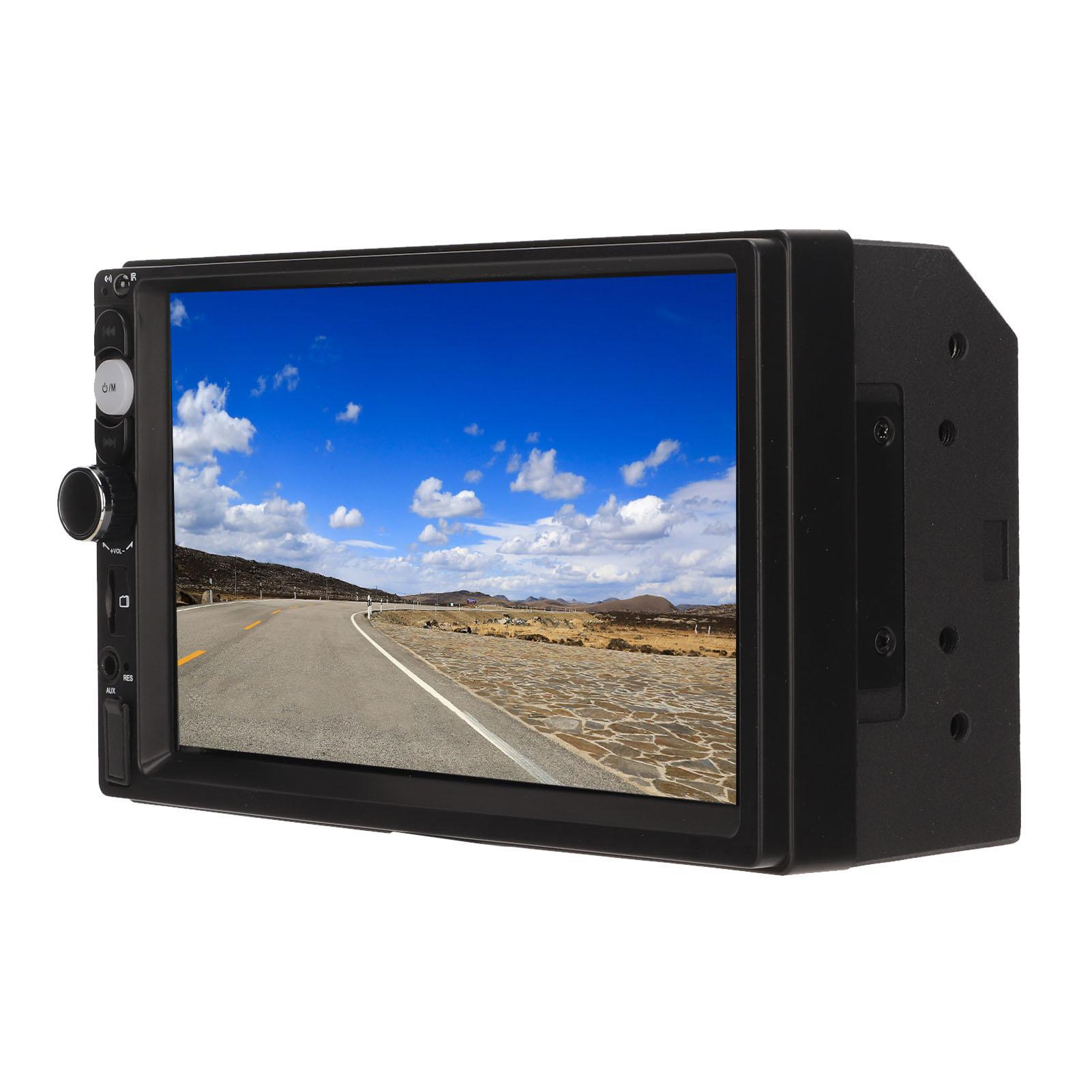 

Автомобильный мультимедийный проигрыватель 7 дюймов Carplay Интегрированный проигрыватель для мобильного телефона Mirror Link 12‑24 В Радиоприемник