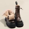 Ankle Boots for Women Flats Platform Designer Shoes Winter Snow Chelsea Boots New Fashion Goth Short Motorcycle Boots Mujer