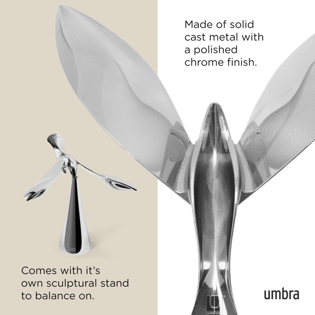 Umbra Tipsy Chrome Bottle 21013387158 Corkscrew, Opener,