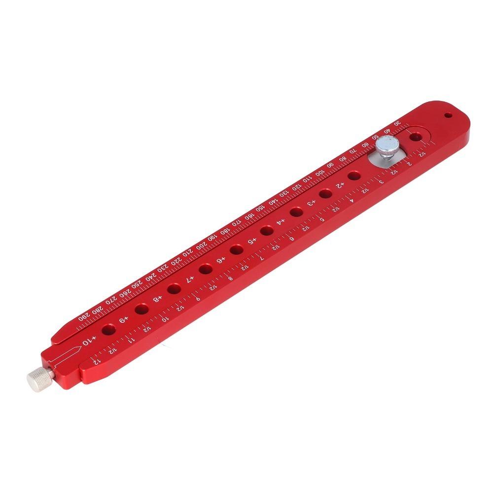 Aluminum alloy material Circle Drawing Tool Drafting Measuring Tool  Industrial drafting красный