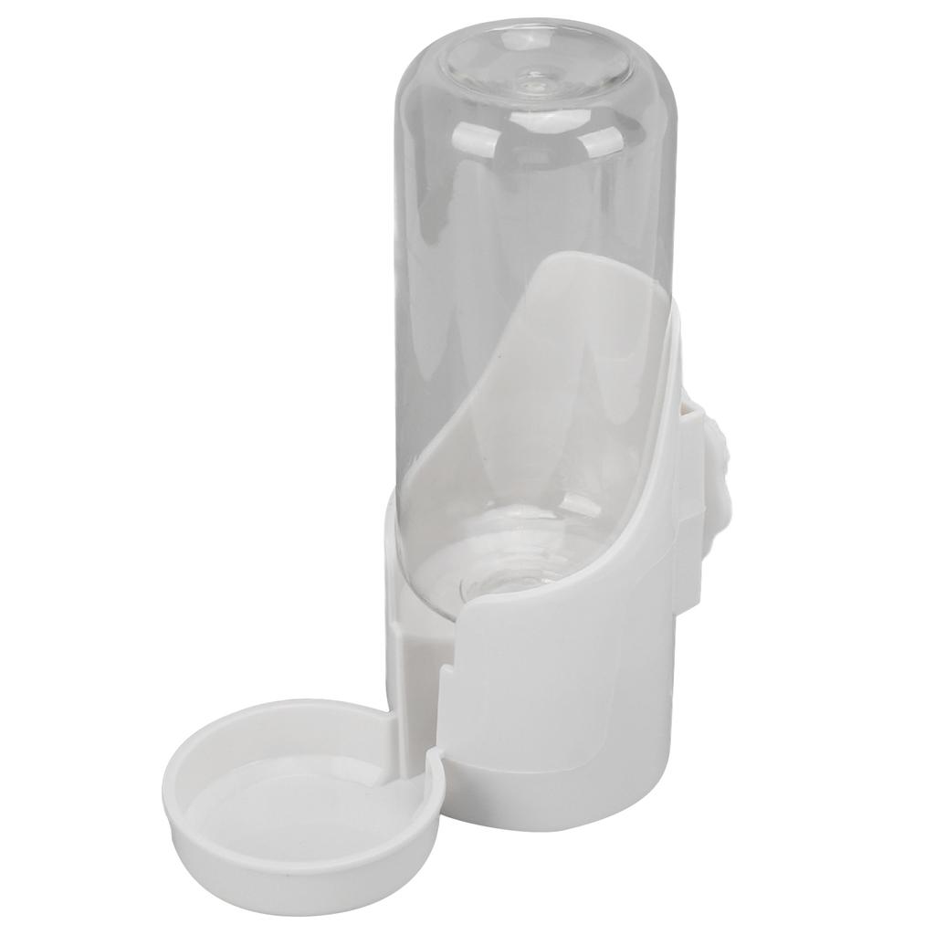 450ml Dog Water Dispenser Leakproof Pet Auto Feeding Water Bottle for Cats Dogs RabbitsWhite