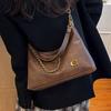 Premium chain small bag women's 2025 new retro niche design stray bag commuter shoulder messenger bag tide