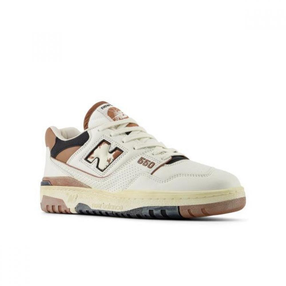 New Balance International Shipping 24ss Sneakers Bb550vgc Off White Brown