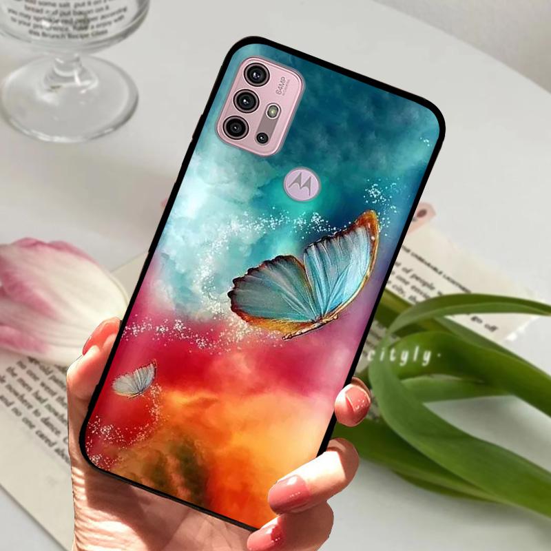 For Moto G10 Case Soft TPU Silicone Phone Cases For Motorola G13 G23 Protective Cover For Moto G100 Shockproof Bumper Fundas