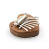 8 Keys Finger Piano Wood Finger Thumb Piano Musical Instrument Portable Wood Finger Piano for Kids Beginners