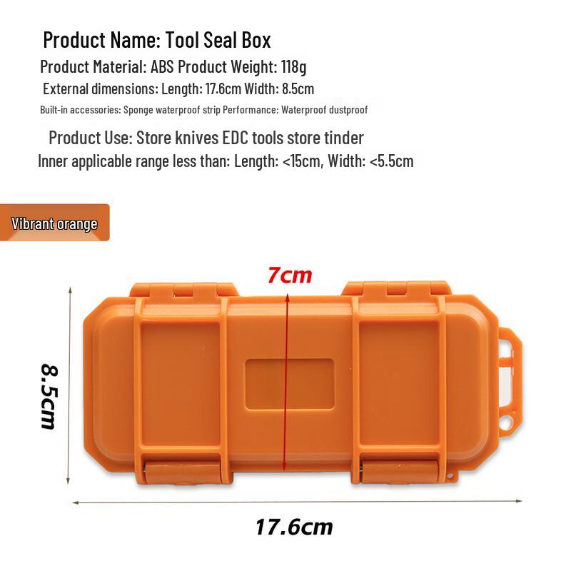Junkaiwei EDC Outdoor Sealed Storage Box