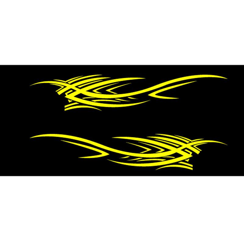 Stylish Car Vinyl Decal Graphics Side Flame Element Stickers Body GenericRacing Decal Sticker Auto Car Accessories Sport Style