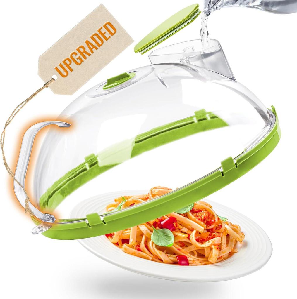 High-Temperature Resistant Microwave Splatter Cover & Food Preservation Shield