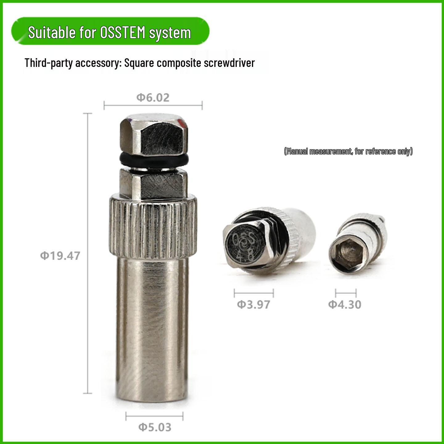 Compatible Dental Implant Torque Wrench for OSSTEM Machines