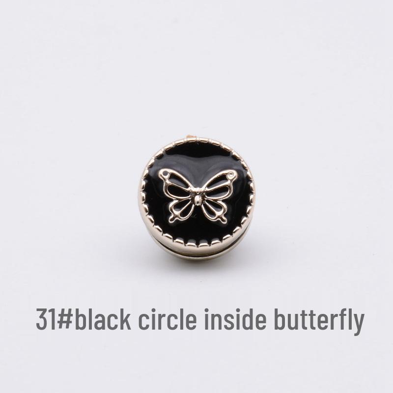 Korean Style Versatile Brooch: No-Sew Button for Clothing, Scarf, Hat & Lapel Decoration
