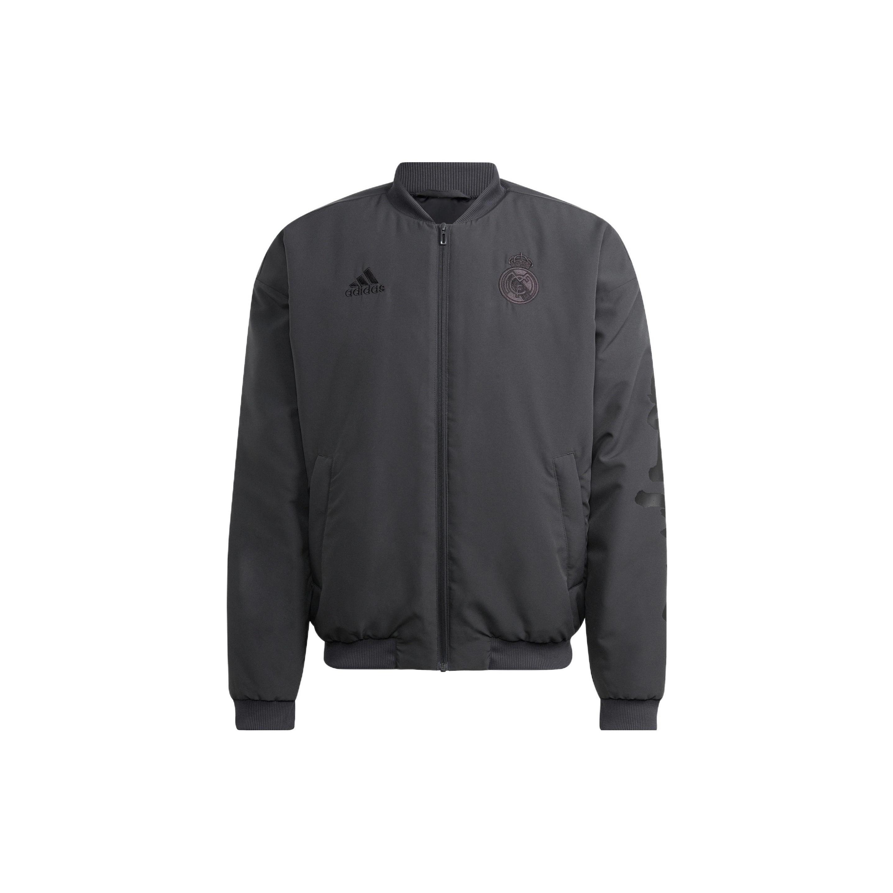 adidas Real Madrid Chinese Story Padded Jacket  Grey  Men s HT6454 M
