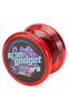 Spin Gear Spin Gadget Pro Yo-Yo with Metal Ball Bearings for Longer Spin! (Red X Black with Purple Logo)