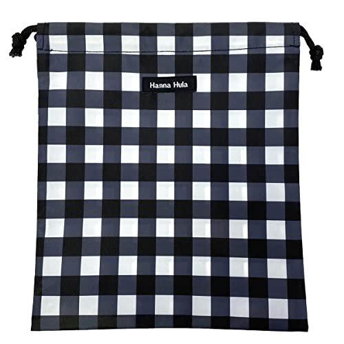 Hanna Hula Deodorant Drawstring Pouch M Size Cookie Grape Water Resistant Antibacterial Diaper Bag