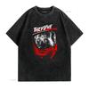 Vintage S They Live Sci Fi Horror Alien Print Casual Streetwear T Shirt Vintage Washed Designer Clothes Homme Breathable