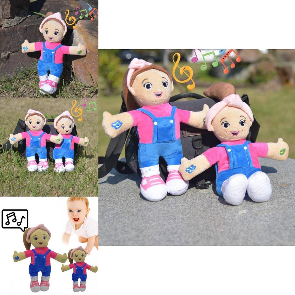 Ms. Rachel Interactive Plush Doll For Preschool Kids With Soft Pp Cotton Filling And English Teaching Features Perfect For Home And Bedroom Use