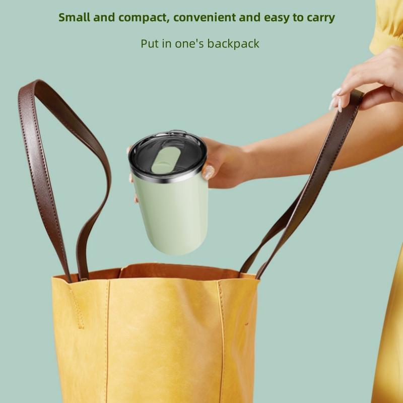 350ml automatische mixerbeker 304 roestvrij staal USB oplaadbaar luie koffiemixer melkmixerbeker intelligente waterbeker mixer.