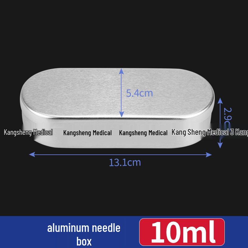

Портативный алюминиевый дезинфекционный бокс для игл для акупунктуры и термометров
