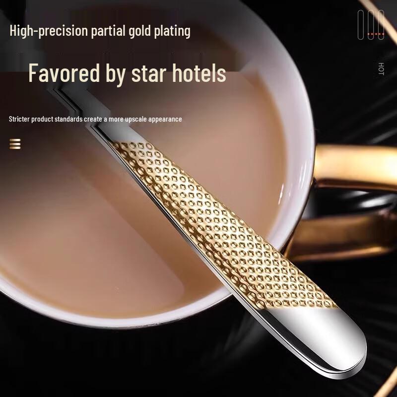 Zhaoran Gold Stainless Steel Cutlery Set