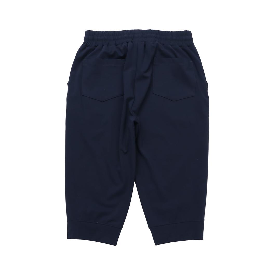 Champion Tech Cropped Dark UV Logo Women's Weave® Pants, CW-BS204, Navy, Quick-Drying, Stretch, Protection, One-Point