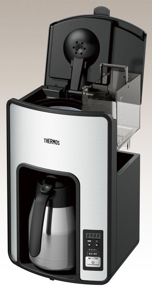 Thermos Vacuum Insulated Coffee Maker ECH-1000 CS [Timer allows you to pre-order coffee the day before]