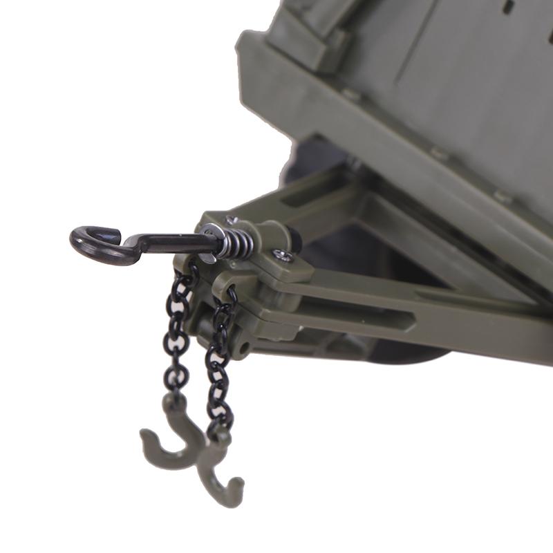 Jjrc C8815 Upgrade Teile Anhänger Soldat Winde Maschinengewehr Ölfass Original Zubehör Für C8815 Rc Auto Upgrade Zubehör