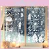 Reindeer Snowflake Window Sticker Static Pvc Glass Decals For Christmas Decor