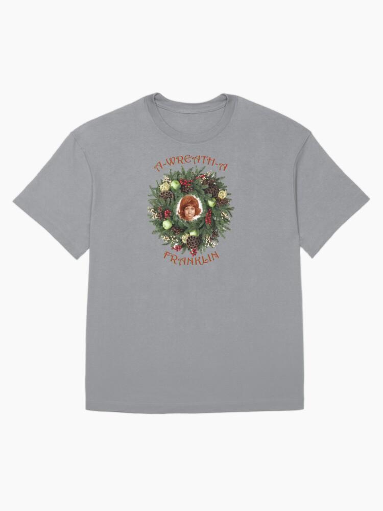 Martha Reeves & The Vandellas A-WREATH-A FRANKLIN Oversized T-Shirt