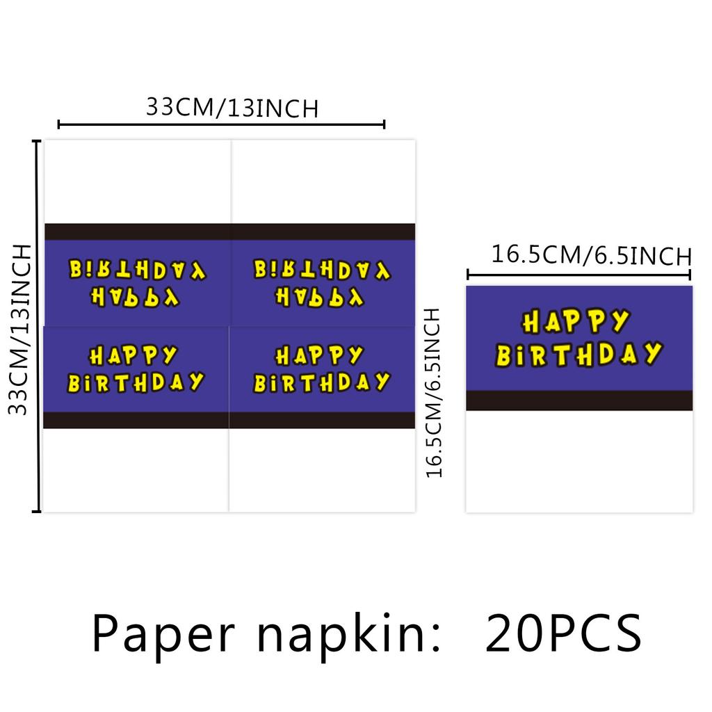 Fournitures de fête Elf Ball Décorations d'anniversaire Arrangements de boules d'elfes violets Vaisselle de fête Décorations de fête