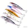 8CM5gGradient Short Tongue Board Minnow Lua Lure Freshwater Saltwater Universal Bass Speciailzed Bionic Bait